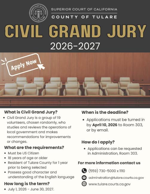 Civil Grand Jury Flyer 2026-2027