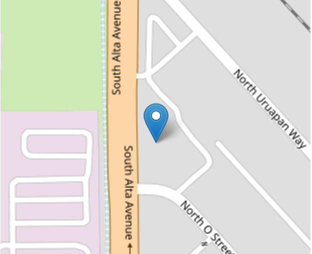 Dinuba Map